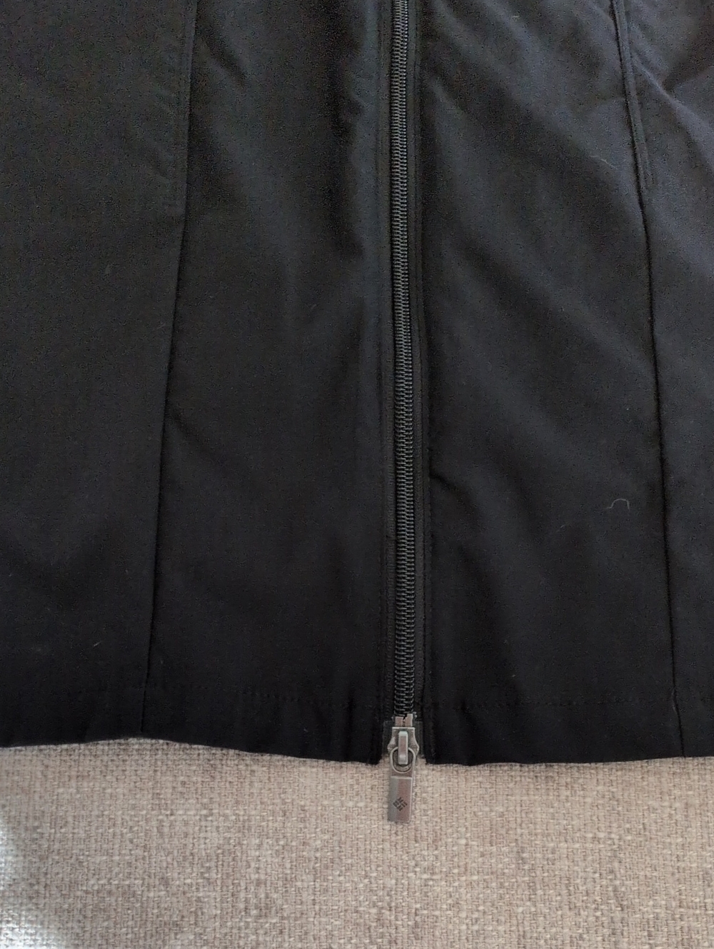 Columbia Black Leslie Falls II Active Zip-Front Vest Dress - Picture 11 of 16